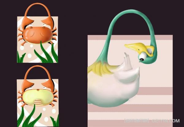 創意卡通手提袋印刷  第4張