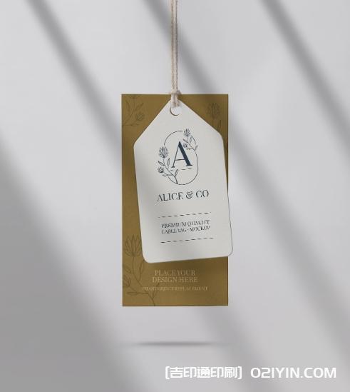 潮流服裝吊牌印刷制作  第3張