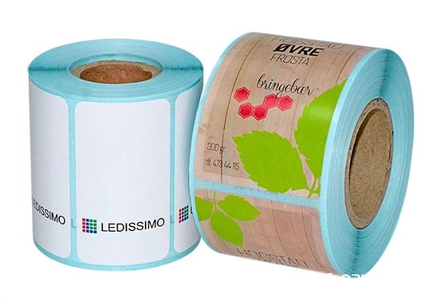 亮銀不干膠標(biāo)簽印刷  第2張